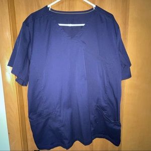 Matrix Scrub Top